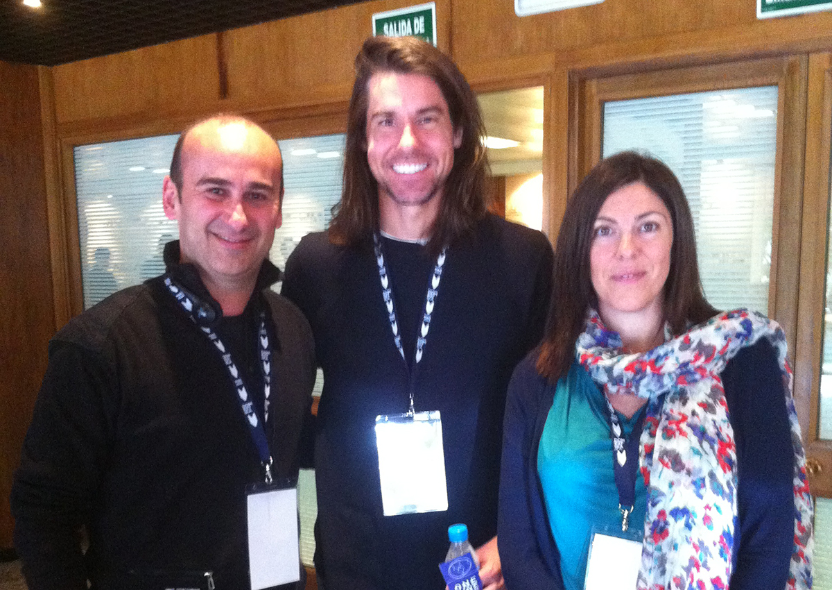 Charlamos con Aaron McBride en el MAD2012